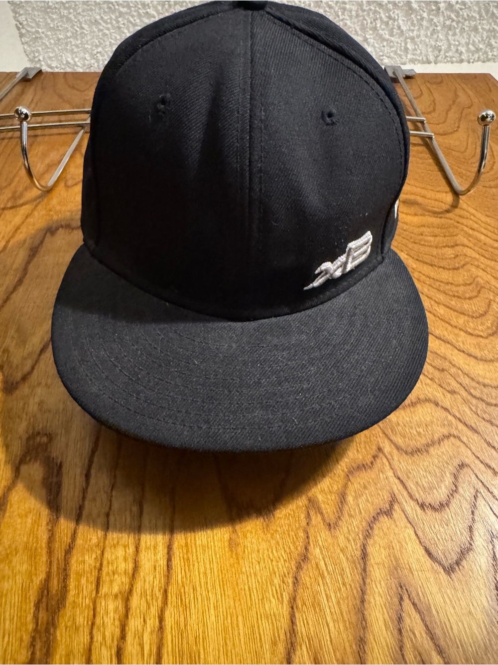 New Era Black Cap with White XB Embroidery - Picture 3 of 7